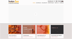 Desktop Screenshot of instan-sun.com