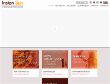 Tablet Screenshot of instan-sun.com